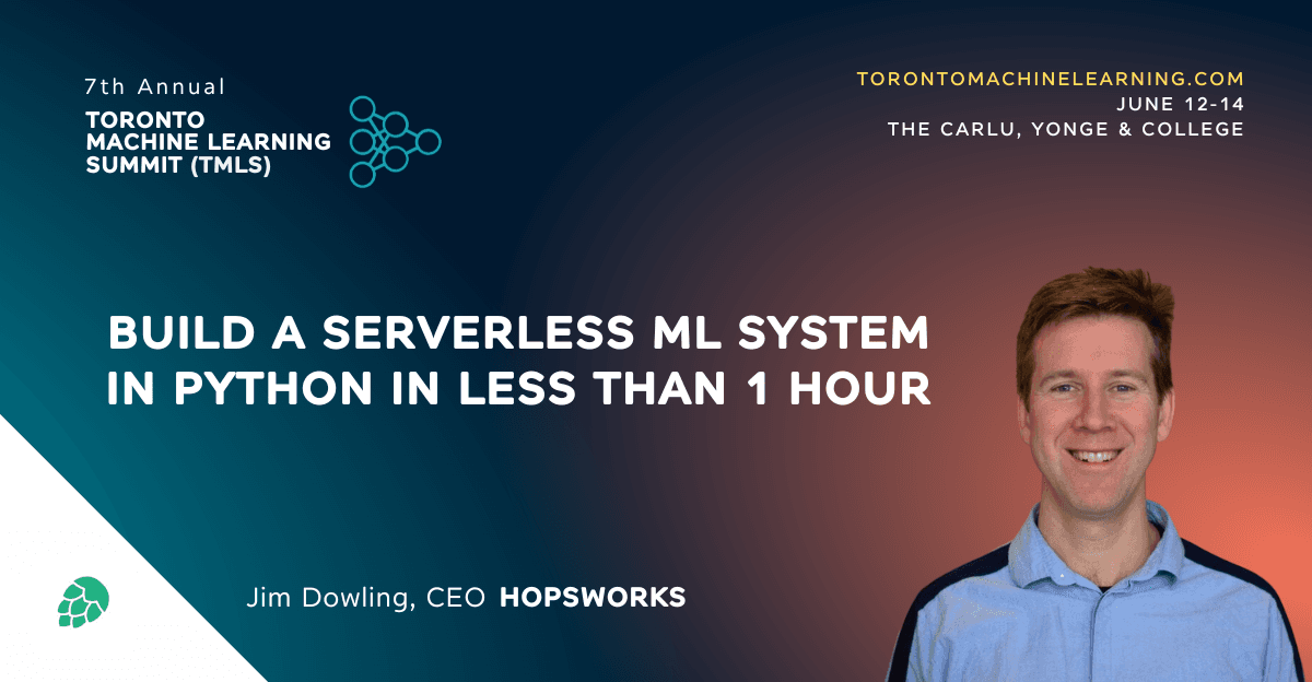 Build a Serverless ML system in Python in less than 1 hour