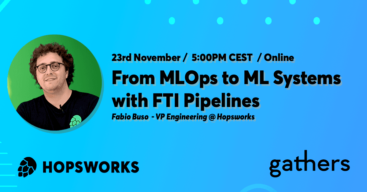 From MLOps to ML Systems with FTI pipelines