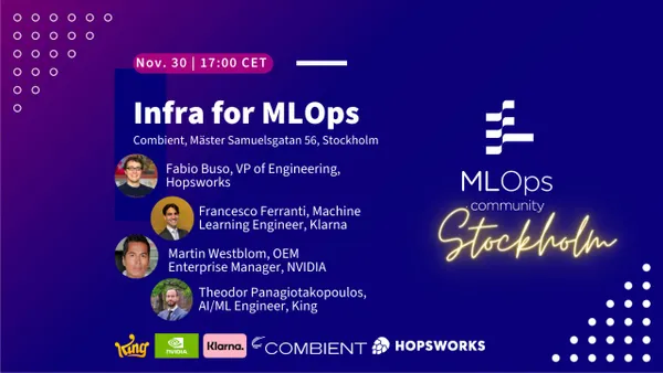 Infra for MLOps