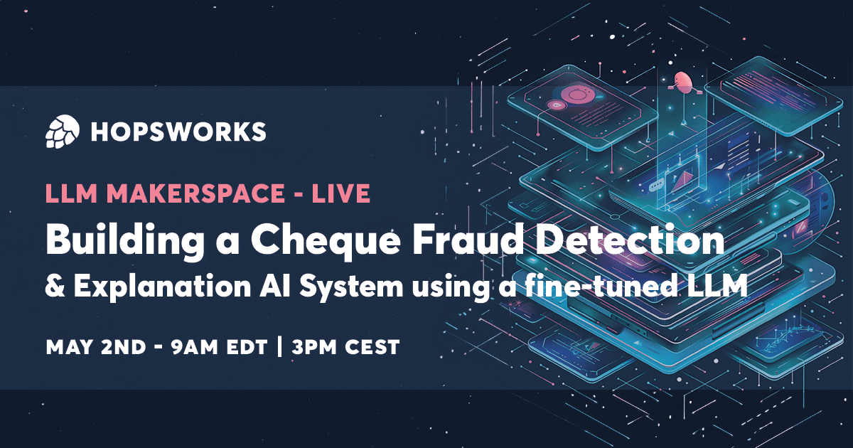 Building a Cheque Fraud Detection and Explanation AI System using a fine-tuned LLM